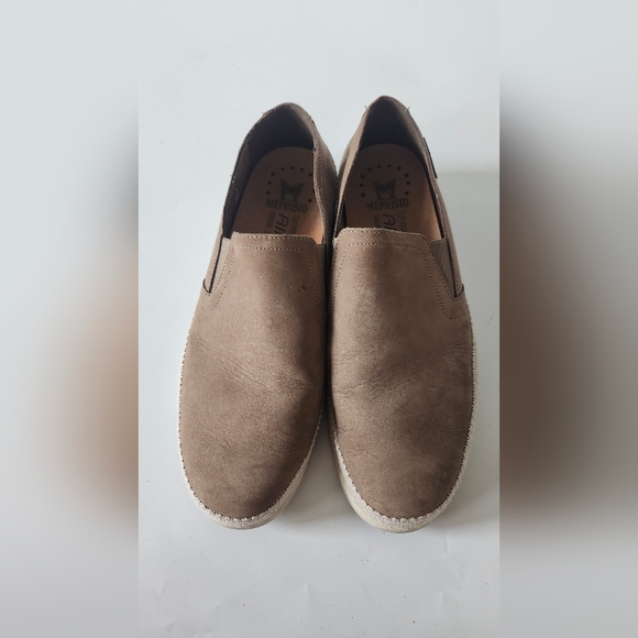 Mephisto Taupe Slip-On Loafers 9.5 main image 5